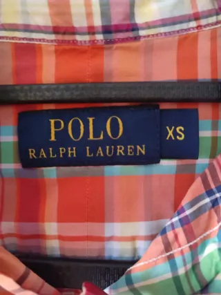Camisa Polo Ralph Lauren cuadros multicolor