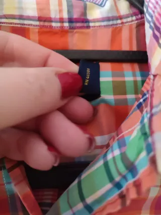 Camisa Polo Ralph Lauren cuadros multicolor