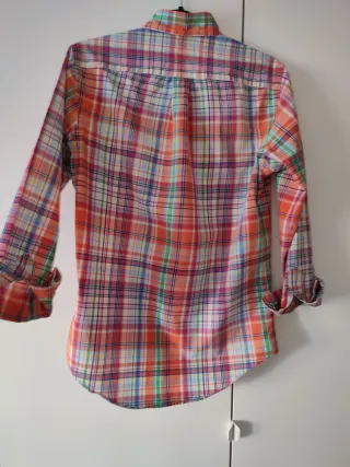 Camisa Polo Ralph Lauren cuadros multicolor