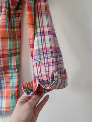 Camisa Polo Ralph Lauren cuadros multicolor