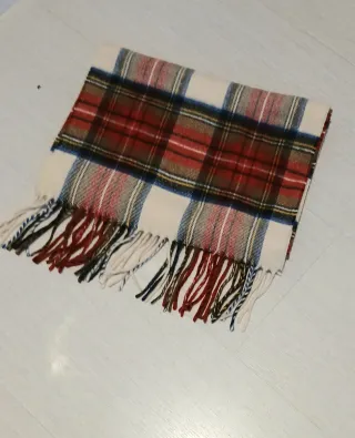 Sciarpa a quadri per bambini