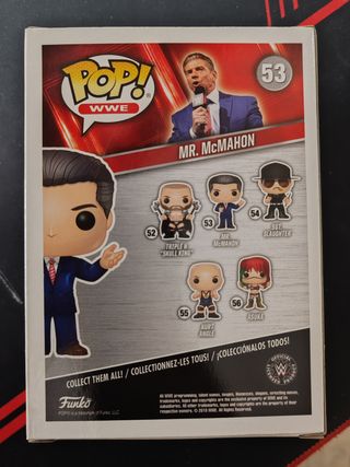 Funko Pop! WWE Mr. McMahon 53 Chase Edition
