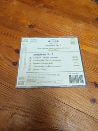 CD Mahler Sinfonía n.7 Naxos