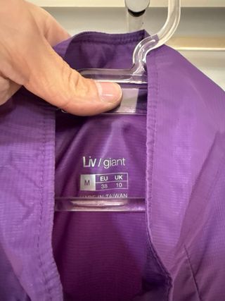 Chaleco Liv cortavientos Talla M