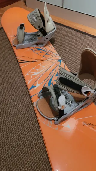 Tabla Snow Burton Feather 149 cm. Seminueva