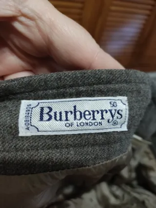 Falda Burberrys Lana Talla 50