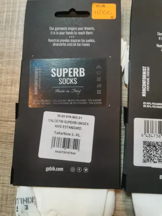 Pack 2 Calcetines Gobik Talla L/XL