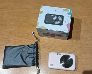 Cámara Digital Compacta 1080p + Tarjeta 32GB