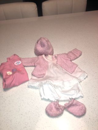 Baby Born Muñeca con Accesorios Rosa