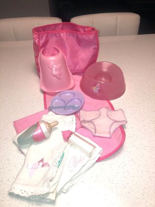 Baby Born Muñeca con Accesorios Rosa