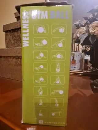 Pelota de Gimnasia, base e hinchado de Domyos