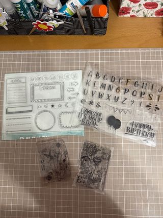 Sellos para scrapbooking y manualidades