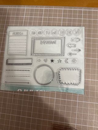 Sellos para scrapbooking y manualidades