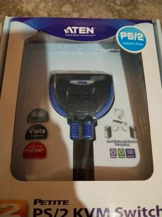 ATEN PS/2 KVM Switch CS-62 2 Puertos