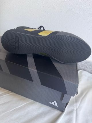 Botas Boxeo Adidas Hog 4 Negro/Dorado