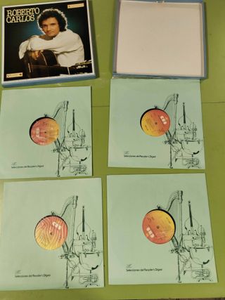 4 LPs Roberto Carlos (1980)