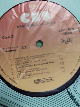 4 LPs Roberto Carlos (1980)