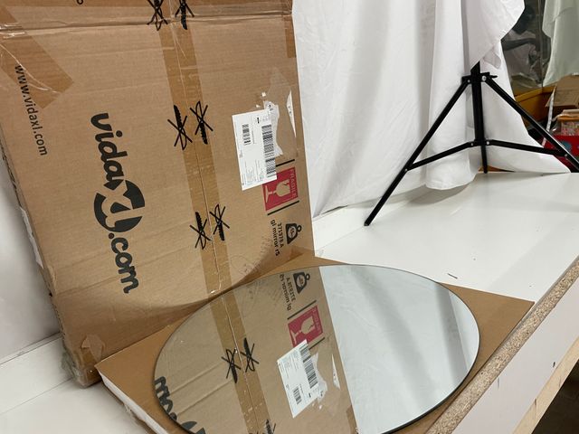 Espejo Redondo Pared Φ 50 cm