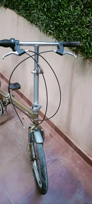 Bicicleta Plegable Boomerang Aluminio