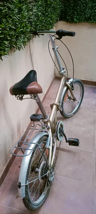 Bicicleta Plegable Boomerang Aluminio