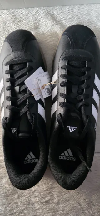 Zapatillas Adidas Court 3.0 Negras Blancas