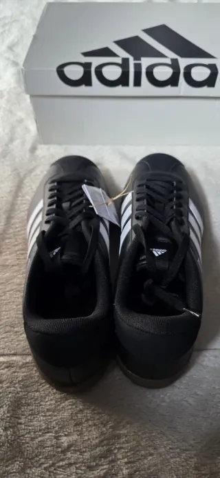 Zapatillas Adidas Court 3.0 Negras Blancas