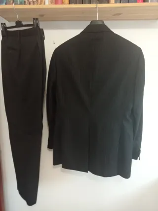 Traje de hombre Raya Negra