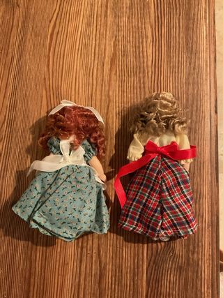 Bambole in porcellana vintage