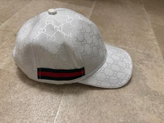 Cappello Gucci GG Bianco