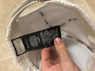 Cappello Gucci GG Bianco