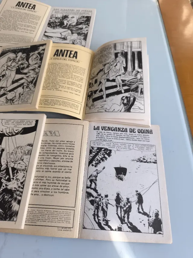 comics Antea y Odina