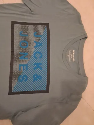 Camiseta Jack&Jones Azul Talla XL