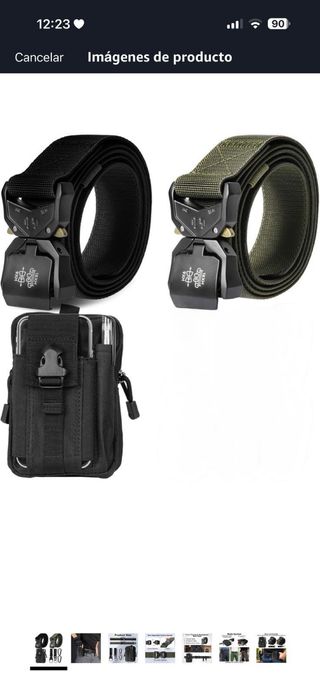 2 Cinture Tattiche e Borsa per Cellulare