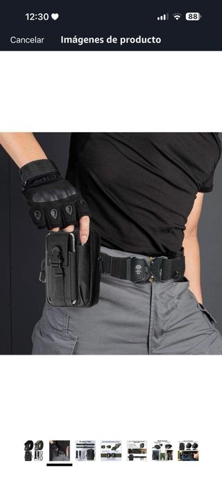 2 Cinture Tattiche e Borsa per Cellulare