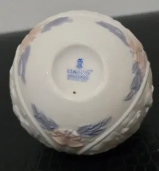 Bola Navidad Lladró 1991 Porcelana