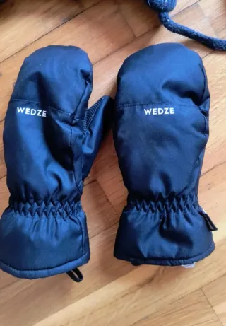 Guantes de esquí Wedze Decathlon Talla 4-5 años