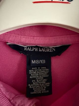 Polo Ralph Lauren Rosa Bambina M (8/10)