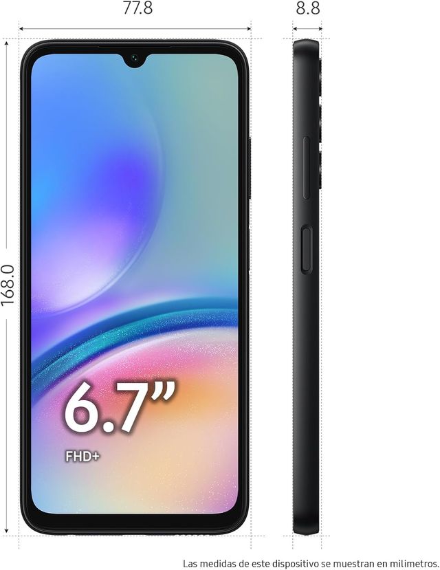 Samsung Galaxy A05s 128 GB Preto