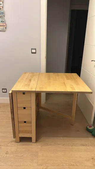 Mesa de madera plegable Ikea