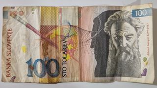 Banconota Slovena 100 Sto Tolarjev