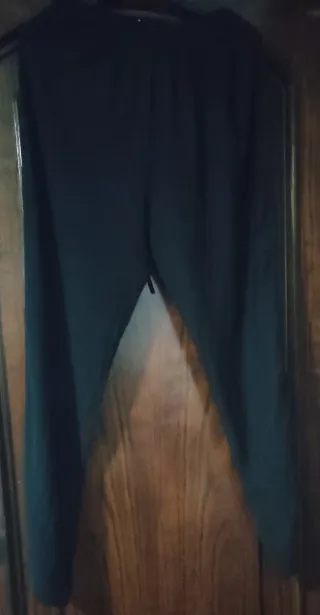 Pantalón de malla negro