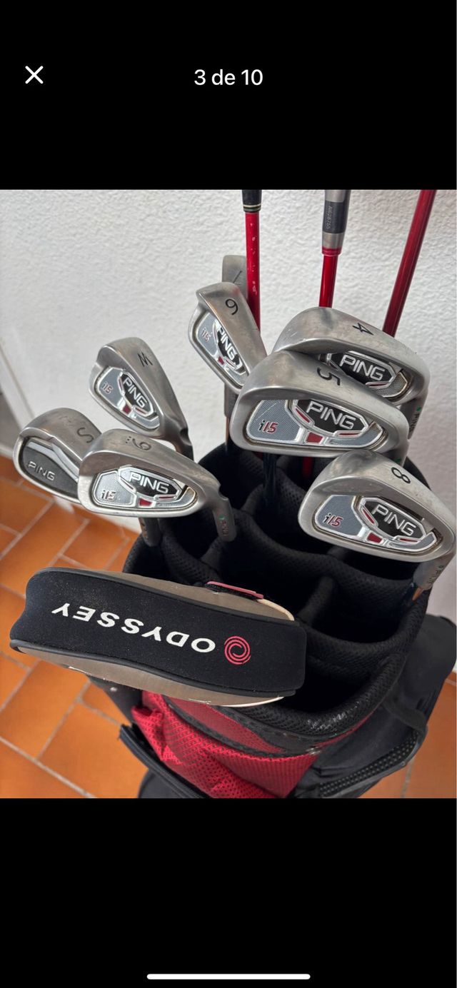 Set de Golf Completo para hombre alto -más de 1,85