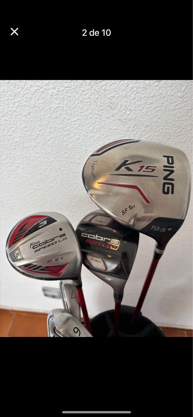 Set de Golf Completo para hombre alto -más de 1,85