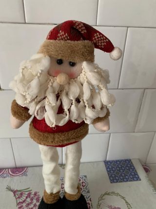 Babbo Natale allungabile in tessuto