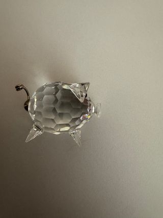 Maialino Swarovski Cristallo