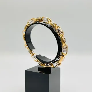 Pulsera Barbate Bicolor 18k