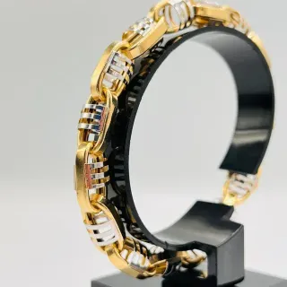 Pulsera Barbate Bicolor 18k