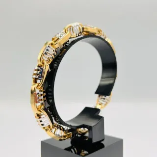 Pulsera Barbate Bicolor 18k