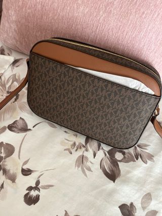 Bolso Michael Kors Marrón y Dorado