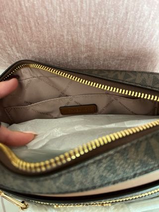 Bolso Michael Kors Marrón y Dorado